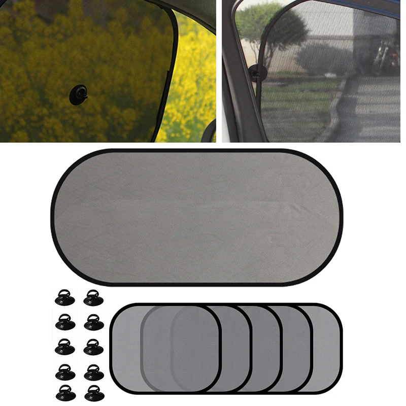 5Pcs Car Cover Sunshade Glass Sun Visor Rear side Window Screen Sunshade Car Curtain Automobile interior With Suction Cup
5Pcs Car Cover Sunshade Glass Sun Visor Rear side Window Screen Sunshade Car Curtain Automobile interior With Suction Cup