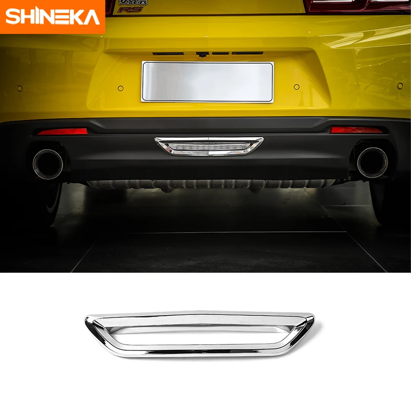 SHINEKA Tail Rear Bumper Pilot Lamp Light Decoration Cover Trim Frame Sticker for 6th Gen European Chevy Camaro 2.0T RS
SHINEKA Tail Rear Bumper Pilot Lamp Light Decoration Cover Trim Frame Sticker for 6th Gen European Chevy Camaro 2.0T RS