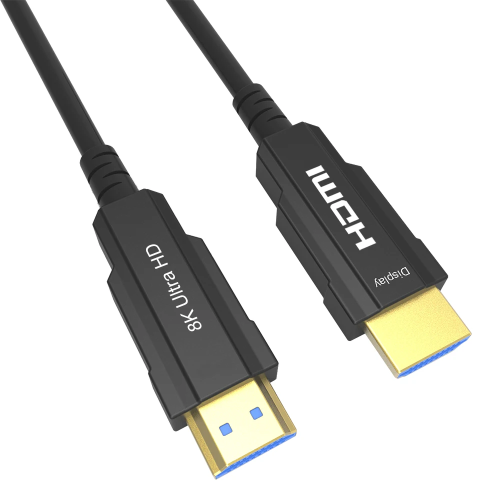 Optical HDMI 2.1 Fiber Cable Real 8K 48Gbps 8K@60Hz 4K@120Hz HDMI Fiber Cable 3D Supports HDCP2.2 for HDMI PS4
Optical HDMI 2.1 Fiber Cable Real 8K 48Gbps 8K@60Hz 4K@120Hz HDMI Fiber Cable 3D Supports HDCP2.2 for HDMI PS4