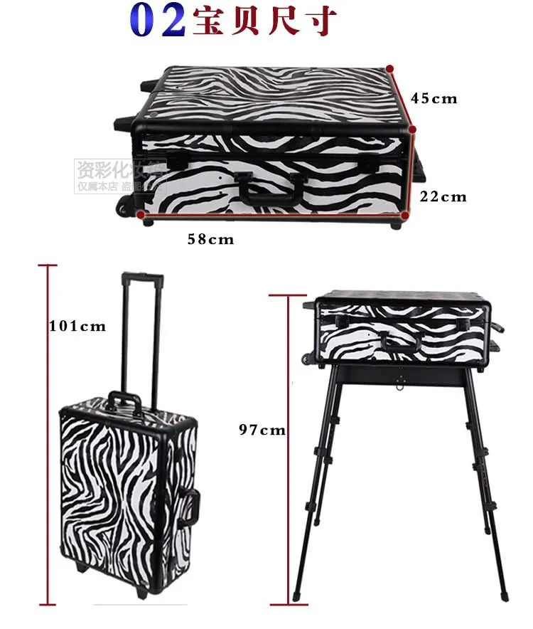 Rolling Studio Makeup Artist Cosmetic Case (12)