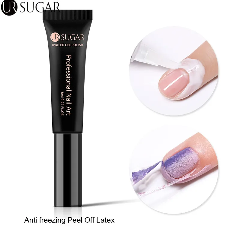 UR SUGAR 8ml Antifreezing Peel Off Liquid Tape No Residue Quick Drying Odorless Nail Art Care Tools Manicure Nail Art Protector
UR SUGAR 8ml Antifreezing Peel Off Liquid Tape No Residue Quick Drying Odorless Nail Art Care Tools Manicure Nail Art Protector