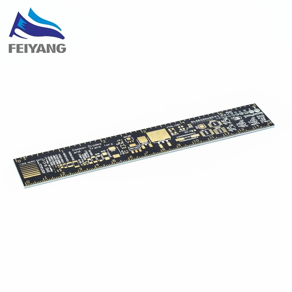 PCB Ruler For Electronic Engineers For Geeks Makers Fans PCB Reference Ruler PCB Packaging Units v2 - 6
PCB Ruler For Electronic Engineers For Geeks Makers Fans PCB Reference Ruler PCB Packaging Units v2 - 6