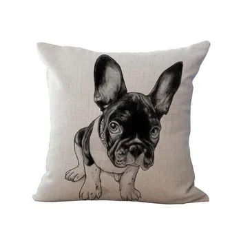 1 Piece French Bulldog Pillowcase French Bulldog Pillow Case 45X45CM Square Dog Pillow Cover For Home A1032
1 Piece French Bulldog Pillowcase French Bulldog Pillow Case 45X45CM Square Dog Pillow Cover For Home A1032