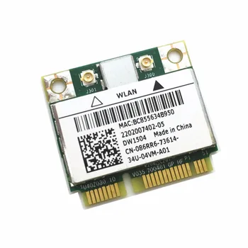 Wireless Adapter Card for E5530 E6330 E6430 E6230 Wireless 1504 DW1504 BCM94313HMG2L bcm4313 WiFi 802.11 b/g/n Half MINI PCI-E
Wireless Adapter Card for E5530 E6330 E6430 E6230 Wireless 1504 DW1504 BCM94313HMG2L bcm4313 WiFi 802.11 b/g/n Half MINI PCI-E