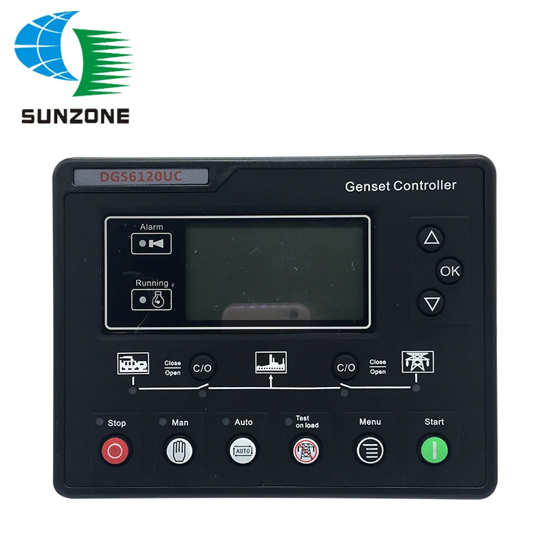 6120UC Genset контроллер AMF функция с R485 порт обновленная версия контроллера 6120U
6120UC Genset контроллер AMF функция с R485 порт обновленная версия контроллера 6120U
