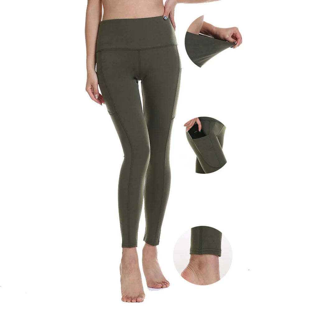 BINTUOSHI Solid Yoga Pants with Pocket High Waist Sport Leggings Fitness Women Yoga Leggings Training Running Pants Sportswear
BINTUOSHI Solid Yoga Pants with Pocket High Waist Sport Leggings Fitness Women Yoga Leggings Training Running Pants Sportswear