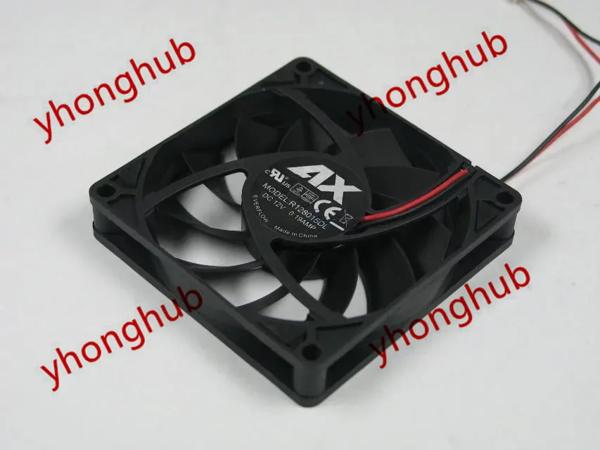 Вентилятор для сервера EVERFLOW R128015DL, 12 В постоянного тока, 0,19 А, 80x80x15 мм
Вентилятор для сервера EVERFLOW R128015DL, 12 В постоянного тока, 0,19 А, 80x80x15 мм