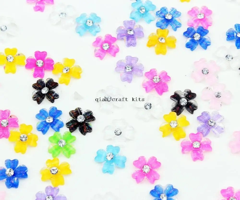300pcs glitter resin Acrylic Flower Rhinestones For 3D Nail Art Tips Decorations,jewelry making beads 11mm
300pcs glitter resin Acrylic Flower Rhinestones For 3D Nail Art Tips Decorations,jewelry making beads 11mm