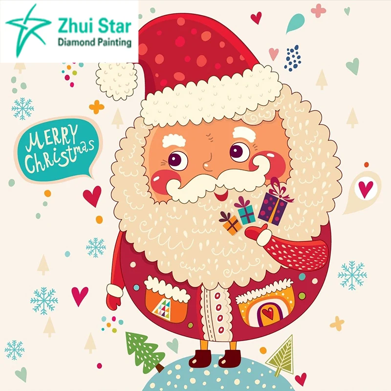 5D DIY Diamond Painting Cross Stitch Square Diamond Embroidery Full Mosaic Pattern Santa Claus Crafts Needlework
5D DIY Diamond Painting Cross Stitch Square Diamond Embroidery Full Mosaic Pattern Santa Claus Crafts Needlework