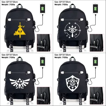 Anime The Legend of Zelda Game Backpack Laptop Shoulders Bags USB Charge Rucksack Student School Bags Bookbag
Anime The Legend of Zelda Game Backpack Laptop Shoulders Bags USB Charge Rucksack Student School Bags Bookbag