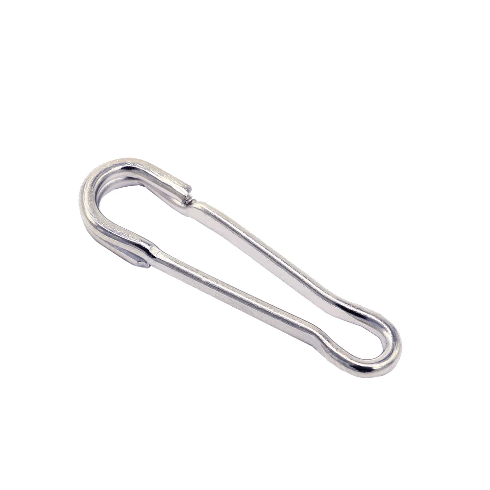 6-12pcs Stainless Steel Fishing Snaps Fastlock Clips Size 1-6 Safety Connector Accessories Tackle for Lures hooks
6-12pcs Stainless Steel Fishing Snaps Fastlock Clips Size 1-6 Safety Connector Accessories Tackle for Lures hooks