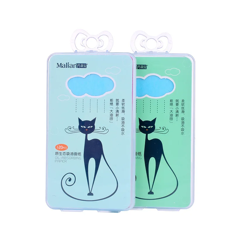 120Pcs portable boxed oil-absorbing paper facial paper men and women summer facial oil control makeup clean pores wet paper 
120Pcs portable boxed oil-absorbing paper facial paper men and women summer facial oil control makeup clean pores wet paper