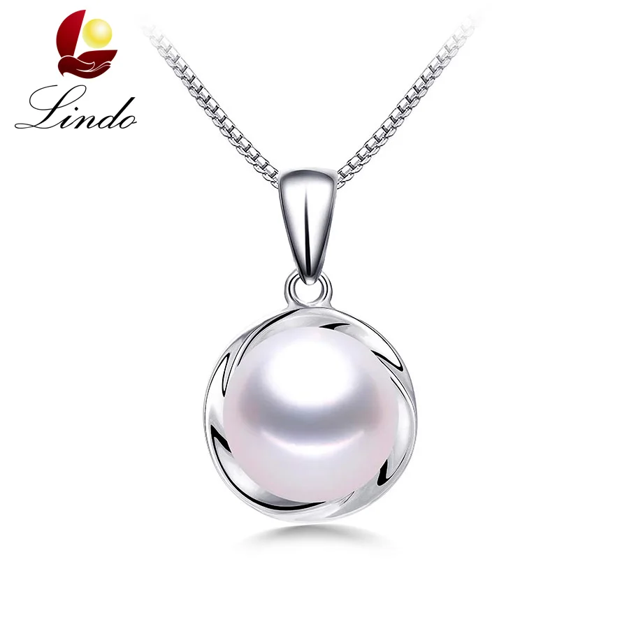 Elegant 925 sterling silver pendant necklace fashion natural freshwater pearl jewelry for women white/pink/purple
Elegant 925 sterling silver pendant necklace fashion natural freshwater pearl jewelry for women white/pink/purple