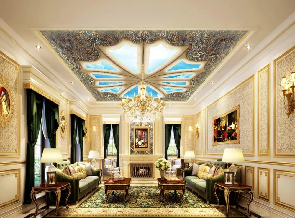 Papel De Parede 3d Creative Blue Sky And White Clouds Wallpapers For Living Room European Style Ceiling Murals Wallpaper
Papel De Parede 3d Creative Blue Sky And White Clouds Wallpapers For Living Room European Style Ceiling Murals Wallpaper