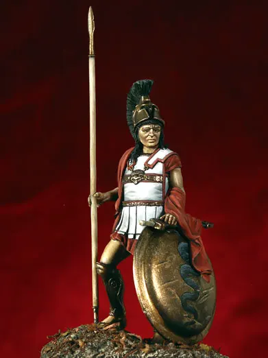 Assembly Unpainted Scale 1/32 54mm Greek Hoplite 54mm figure Historical Resin Model
Assembly Unpainted Scale 1/32 54mm Greek Hoplite 54mm figure Historical Resin Model