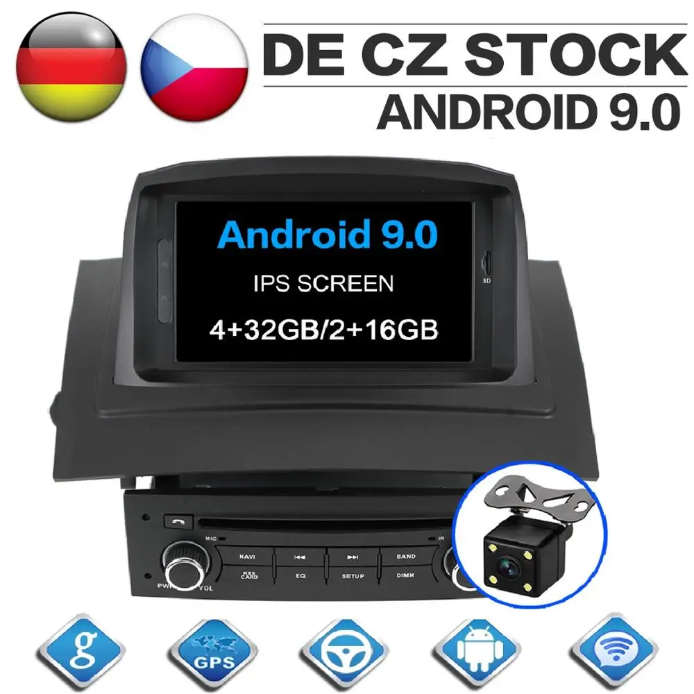 7 Inch 8 Core Android 9.0 Autoradio for Renault Megane 2 Fluence 2002-2008 GPS Navigation CD DVD Player 4G+32G Multimedia Unit
7 Inch 8 Core Android 9.0 Autoradio for Renault Megane 2 Fluence 2002-2008 GPS Navigation CD DVD Player 4G+32G Multimedia Unit
