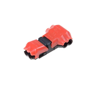 2 Pin 2 Way Dc/ac 300v 10a Universal Compact Wire Wiring Connector T SHAPE Conductor Terminal Block With Lever AWG 18-24 5pc/lot
2 Pin 2 Way Dc/ac 300v 10a Universal Compact Wire Wiring Connector T SHAPE Conductor Terminal Block With Lever AWG 18-24 5pc/lot