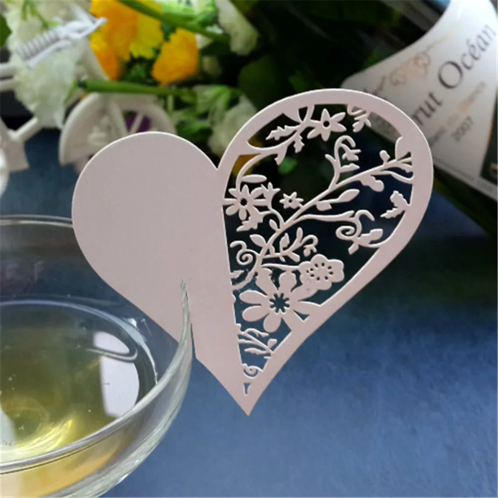 50 Pcs Love Heart Laser Cut Wedding Party Table Wine Food Guest Name Place Cards Favor Decoration Wholesale
50 Pcs Love Heart Laser Cut Wedding Party Table Wine Food Guest Name Place Cards Favor Decoration Wholesale