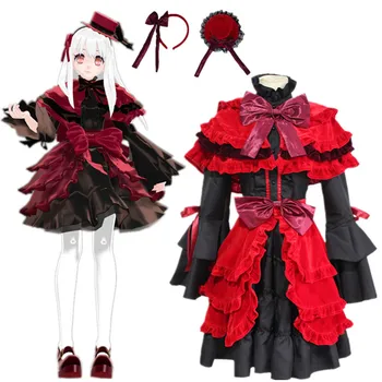 Anime K Cosplay Costumes Anna Kushina Cosplay Costume Gothic Lolita Dresses Halloween Carnival Party Women Cosplay Costume
Anime K Cosplay Costumes Anna Kushina Cosplay Costume Gothic Lolita Dresses Halloween Carnival Party Women Cosplay Costume