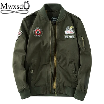 Mwxsd brand winter casual Mens warm fur bomber jacket and coat men military army thick warm jacket male polit jacket big size
Mwxsd brand winter casual Mens warm fur bomber jacket and coat men military army thick warm jacket male polit jacket big size