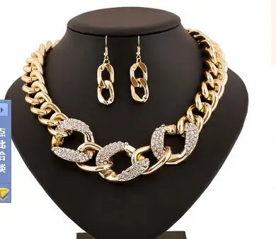 design women grade latest Luxury Jewelry Sets suit Girls african beads gem Crystals Bohemia Style Pendant Necklace Earrings
design women grade latest Luxury Jewelry Sets suit Girls african beads gem Crystals Bohemia Style Pendant Necklace Earrings