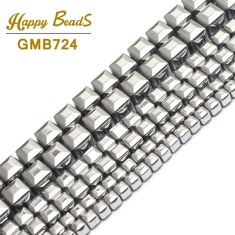 Natural Silvers Plated Hematite Beads For Jewelry Making 15inches 3/4/6mm Suqare spacer Beads Diy Jewelry
Natural Silvers Plated Hematite Beads For Jewelry Making 15inches 3/4/6mm Suqare spacer Beads Diy Jewelry