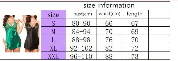 Description Picture 2 of item2018 women sexy sleepwear  ladies back out man-made intimates women full lace slips