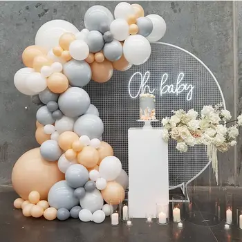 DIY Blush Balloon Garland Arch Kit 5"-36" Blush Gray White Balloons Party Decorations for Birthdays Baby Showers Weddings
DIY Blush Balloon Garland Arch Kit 5"-36" Blush Gray White Balloons Party Decorations for Birthdays Baby Showers Weddings