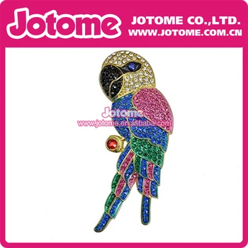 Women Vintage Elegant Tropical Parrot Cockatoo breastpin Rhinestone Crystal Parrot Bird Brooch Pin
Women Vintage Elegant Tropical Parrot Cockatoo breastpin Rhinestone Crystal Parrot Bird Brooch Pin