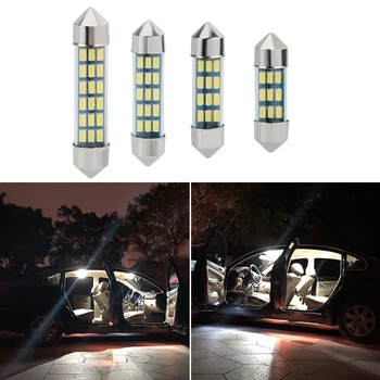 LEEPEE Super Bright Car LED Bulb Dome Light Canbus Error Free Interior Light White C5W C10W Festoon 31mm 36mm 39mm 41mm 3014 SMD
LEEPEE Super Bright Car LED Bulb Dome Light Canbus Error Free Interior Light White C5W C10W Festoon 31mm 36mm 39mm 41mm 3014 SMD