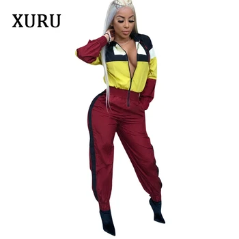 XURU casual jumpsuit color matching female pencil pants jumpsuit autumn and winter women's full sleeve zipper jumpsuit
XURU casual jumpsuit color matching female pencil pants jumpsuit autumn and winter women's full sleeve zipper jumpsuit