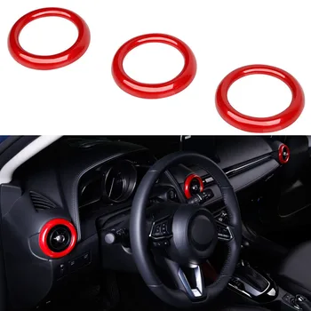 3PCS Car Dashboard Air Vent Trim Ring for Mazda 2 Demio DL Sedan DJ Hatchback 2015 2016 2017 AC Carbon Fiber Styling Accessories
3PCS Car Dashboard Air Vent Trim Ring for Mazda 2 Demio DL Sedan DJ Hatchback 2015 2016 2017 AC Carbon Fiber Styling Accessories