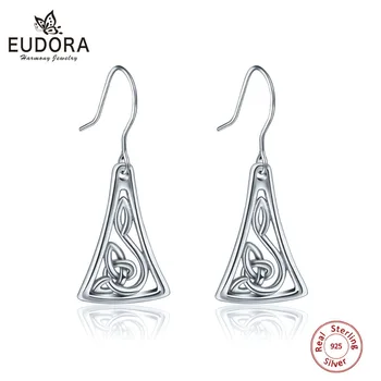EUDORA S925 Silver Earrings luxury Sterling silver Hook shiny forever Drop Earring Celtics knot bottle design earring 2020 CYE46
EUDORA S925 Silver Earrings luxury Sterling silver Hook shiny forever Drop Earring Celtics knot bottle design earring 2020 CYE46