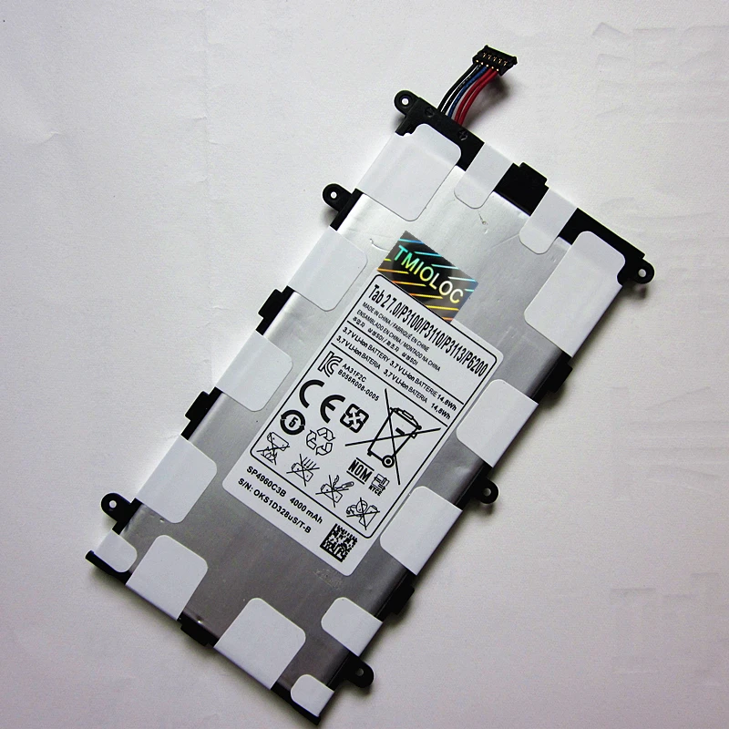 High quality 4000mah SP4960C3B Built-in Battery Batterie For Samsung Galaxy Tab 2 7.0 & 7.0 Plus GT-P3100 P3100 P3110 P6200
High quality 4000mah SP4960C3B Built-in Battery Batterie For Samsung Galaxy Tab 2 7.0 & 7.0 Plus GT-P3100 P3100 P3110 P6200