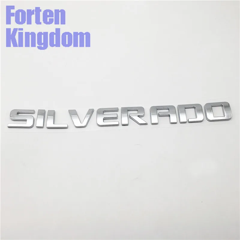 Forten kingdom 1PC Word Silverado Car ABS Chrome Custom 3D Letter Name Plate Badge Emblem Sticker
Forten kingdom 1PC Word Silverado Car ABS Chrome Custom 3D Letter Name Plate Badge Emblem Sticker