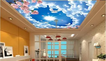 3d wallpaper custom mural Peach blossom blue sky white cloud dove sky ceiling murals photo wallpaper for walls 3 d living room
3d wallpaper custom mural Peach blossom blue sky white cloud dove sky ceiling murals photo wallpaper for walls 3 d living room