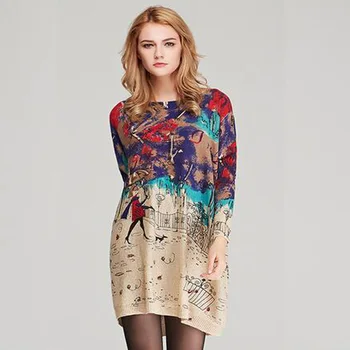 New Fashion Oversized Sweaters Pullovers 2017 Womens Autumn Long Baggy Sweater Casual Coat Batwing Sleeve Print Clothing
New Fashion Oversized Sweaters Pullovers 2017 Womens Autumn Long Baggy Sweater Casual Coat Batwing Sleeve Print Clothing