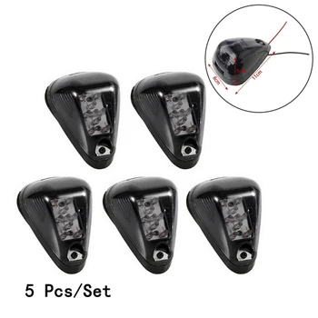 12V 6W T10 Connector Smoked Lamp 5pcs/set For Ford Car 1999-2016 Black Smoked Lens Cab Roof Running Marker Lights Amber Led
12V 6W T10 Connector Smoked Lamp 5pcs/set For Ford Car 1999-2016 Black Smoked Lens Cab Roof Running Marker Lights Amber Led