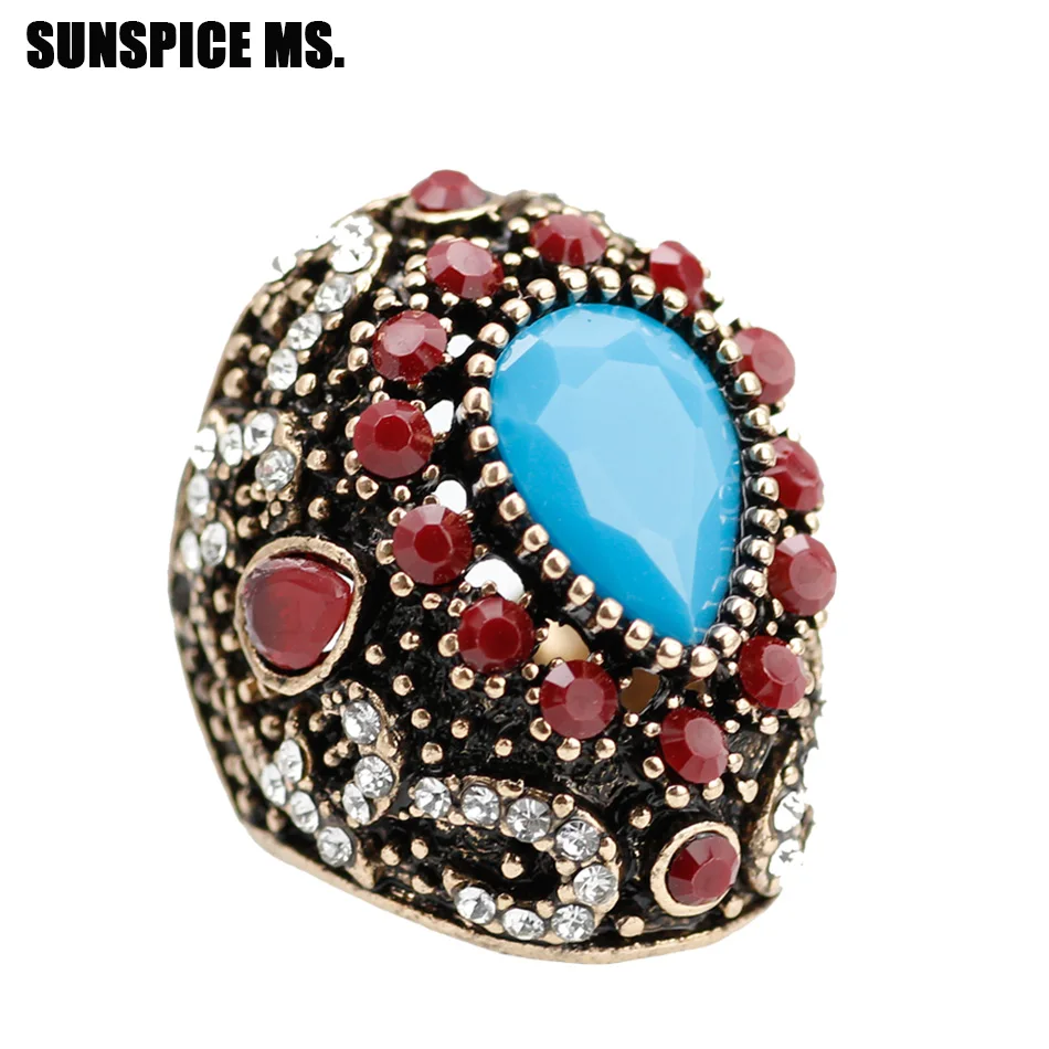 Indian Big Water Drop Resin Rings For Women Antique Gold Color Black Enamel Retro Wedding Rings Festival Jewelry Gifts 2018 New
Indian Big Water Drop Resin Rings For Women Antique Gold Color Black Enamel Retro Wedding Rings Festival Jewelry Gifts 2018 New