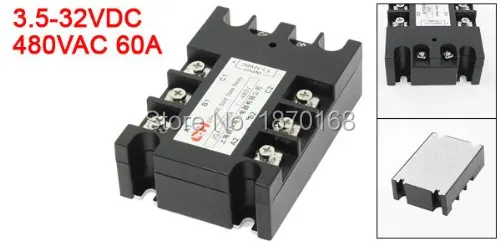 Jgx-3360 3.5 - 32VDC masukan 480VAC 60A keluaran DC / AC tiga fase SSR Solid State Relay
Jgx-3360 3.5 - 32VDC masukan 480VAC 60A keluaran DC / AC tiga fase SSR Solid State Relay