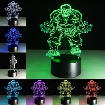 Marvel's The Avengers Super Hero Creative 3D Hulk Night Light Acrylic 7 Colorful Gradient LED Lamp Desk Table Light Boy Kid Gift
Marvel's The Avengers Super Hero Creative 3D Hulk Night Light Acrylic 7 Colorful Gradient LED Lamp Desk Table Light Boy Kid Gift