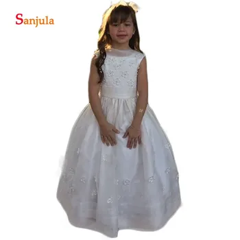 Handmade Flowers Lovely Flower Girls Dresses 2020 Fashionable Design Kids Dresses Long Tank A-Line First Communion Dresses D99
Handmade Flowers Lovely Flower Girls Dresses 2020 Fashionable Design Kids Dresses Long Tank A-Line First Communion Dresses D99