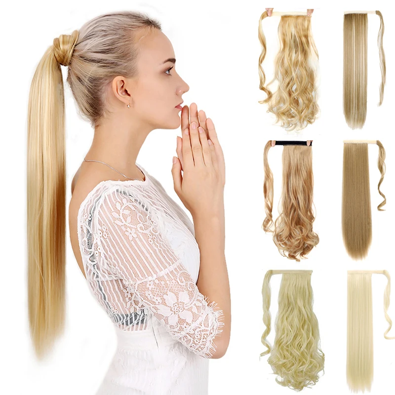 MSTN fashion Long wavy Clip In Hair Tail False Hair Ponytail Hairpiece With Hairpins Synthetic Hair PonyTail Hair Extensions
MSTN fashion Long wavy Clip In Hair Tail False Hair Ponytail Hairpiece With Hairpins Synthetic Hair PonyTail Hair Extensions