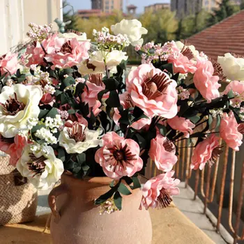 5 Pcs Simulation Artificial Flower Bouquet Peony Decoration for Festival Wedding Office TB Sale
5 Pcs Simulation Artificial Flower Bouquet Peony Decoration for Festival Wedding Office TB Sale