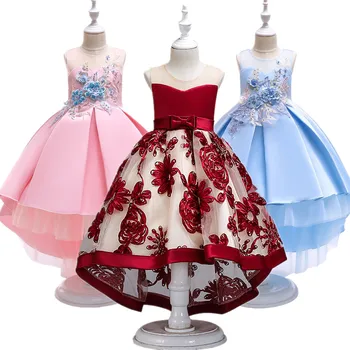 Flower Girl Dresses Red Chiffon long Tailing Pageant Girl Summer Children 2-10yrs Wedding Party Birthday Tutu Dress with Big Bow
Flower Girl Dresses Red Chiffon long Tailing Pageant Girl Summer Children 2-10yrs Wedding Party Birthday Tutu Dress with Big Bow