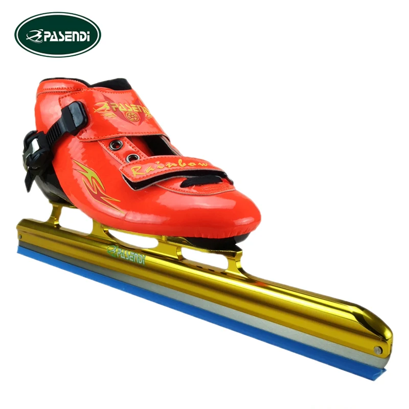 Image PASENDI Professional Adults Speed skate shoes women men inline skating ice blade skate shoes  child roller skates shoes