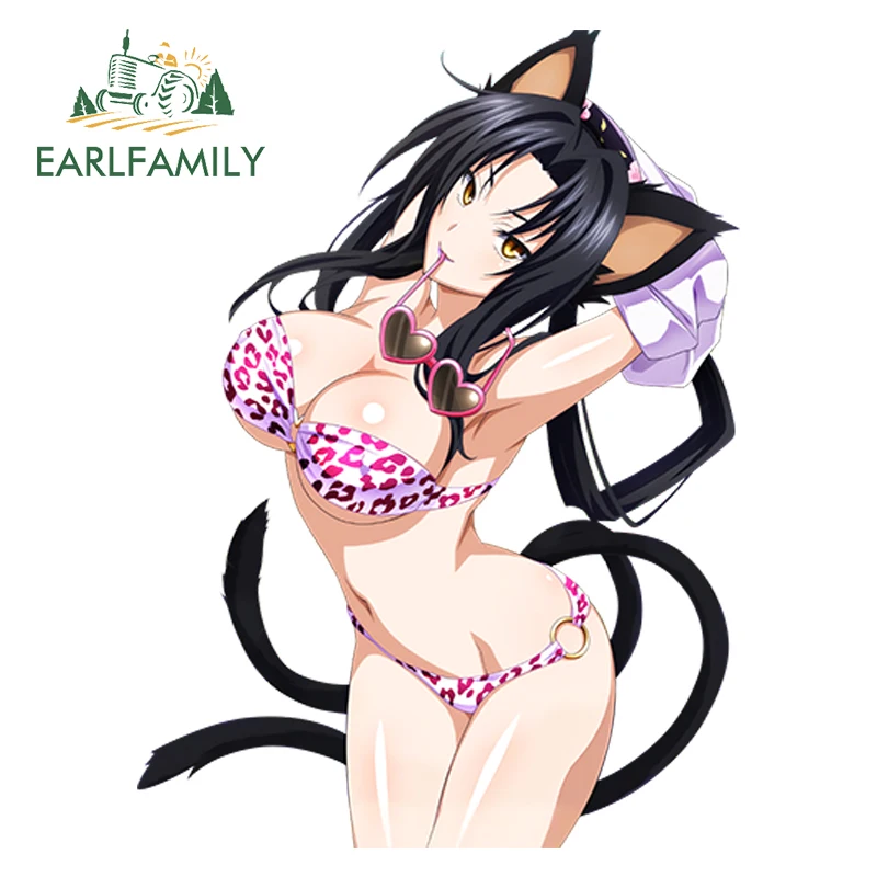 EARLFAMILY 13cm x 9.6cm Anime Car Styling High School DxD Cartoon 3D Car Stickers Kuroka Waterproof Body Decals Door Decoration
EARLFAMILY 13cm x 9.6cm Anime Car Styling High School DxD Cartoon 3D Car Stickers Kuroka Waterproof Body Decals Door Decoration