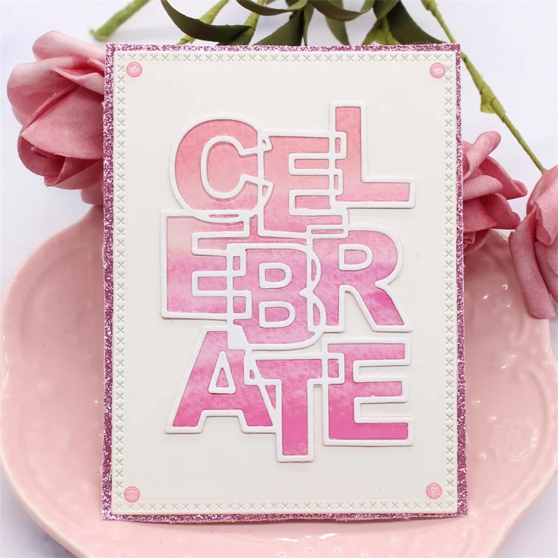 YPP CRAFT Celebrate Metal Cutting Dies Stencils for DIY Scrapbooking/photo album Decorative Embossing DIY Paper Cards
YPP CRAFT Celebrate Metal Cutting Dies Stencils for DIY Scrapbooking/photo album Decorative Embossing DIY Paper Cards