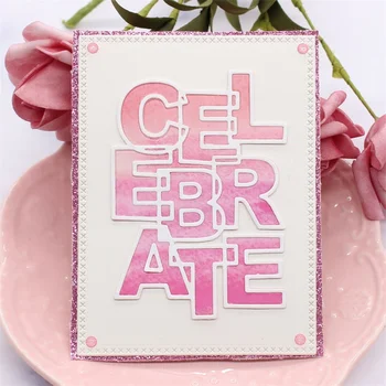 YPP CRAFT Celebrate Metal Cutting Dies Stencils for DIY Scrapbooking/photo album Decorative Embossing DIY Paper Cards
YPP CRAFT Celebrate Metal Cutting Dies Stencils for DIY Scrapbooking/photo album Decorative Embossing DIY Paper Cards
