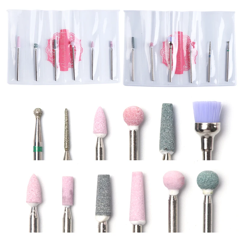 6 Types Ceramic Nail Drill Bits Diamond Milling Cutters For Manicure Carbide Drill Bits Set Polishing Remover Nail Art TRJG/MS-1
6 Types Ceramic Nail Drill Bits Diamond Milling Cutters For Manicure Carbide Drill Bits Set Polishing Remover Nail Art TRJG/MS-1